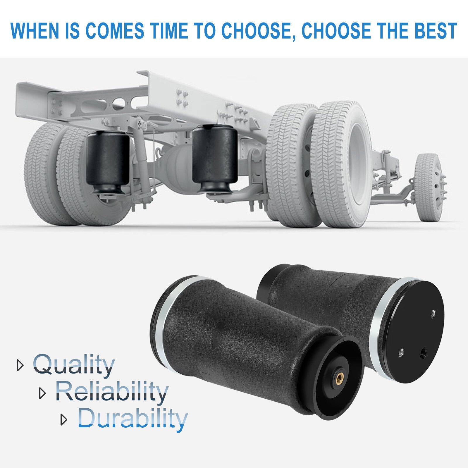 Pair Air Suspension Air Bags W21-760-9000 For ContiTech SK6815P01 6B93BC-57