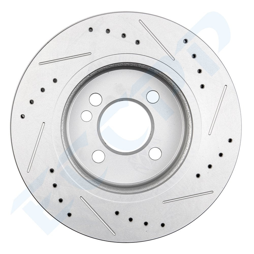 Front & Rear Brake Rotors Ceramic Pads for Mini Cooper 2002 2003 2004 2005 2006 6B93BC-57