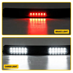 For 1997-2003 Ford F150 Black/Smoked LED 3rd Tail Brake Light Third Stop Lamp EA 6B93BC-57