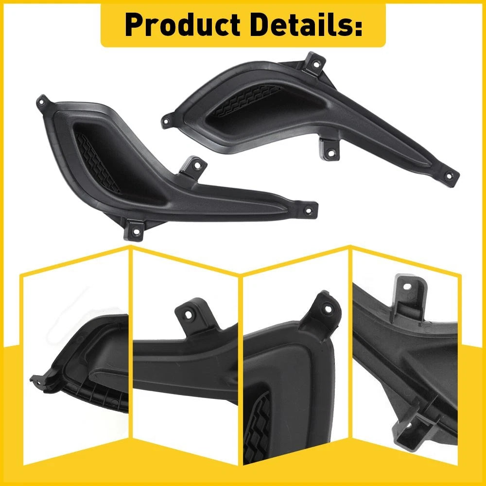 For Hyundai Accent 2012-2017 Left Right Side Front Fog Light Lamp Cover Bezel 6B93BC-57