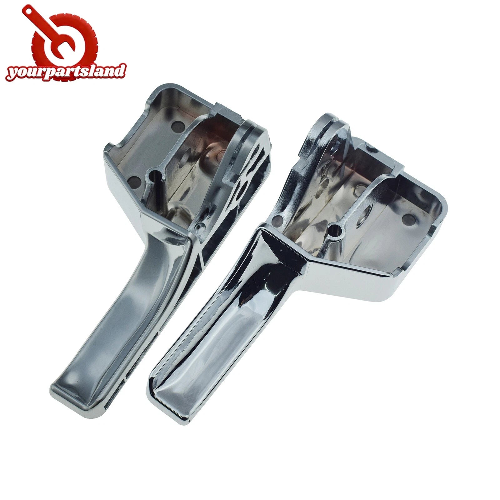 Interior Door Handle LH RH 4PCS For 2007-2014 Ford Edge 07-15 Lincoln MKX Chrome 6B93BC-57