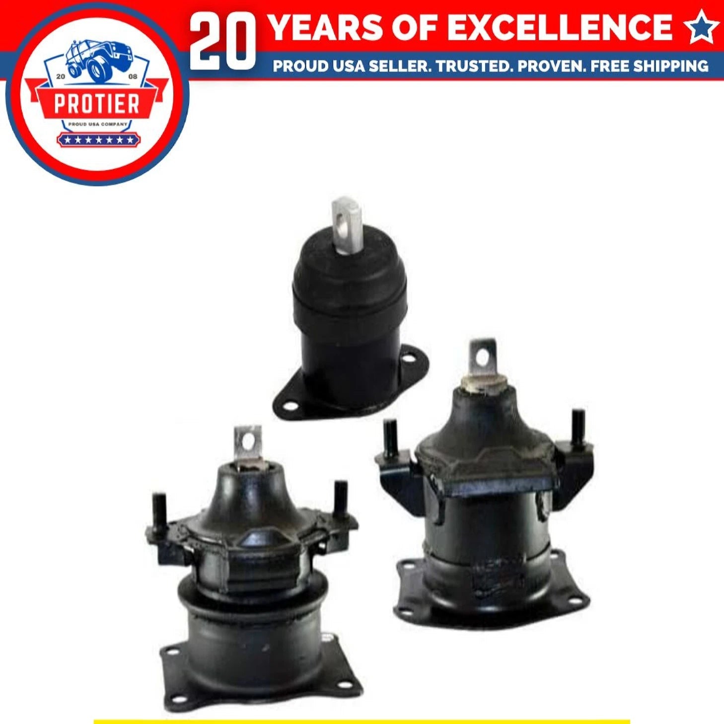 Engine Motor Mount Set For 2004-2006 Acura TL 3.2L Auto Transmission! 6B93BC-57
