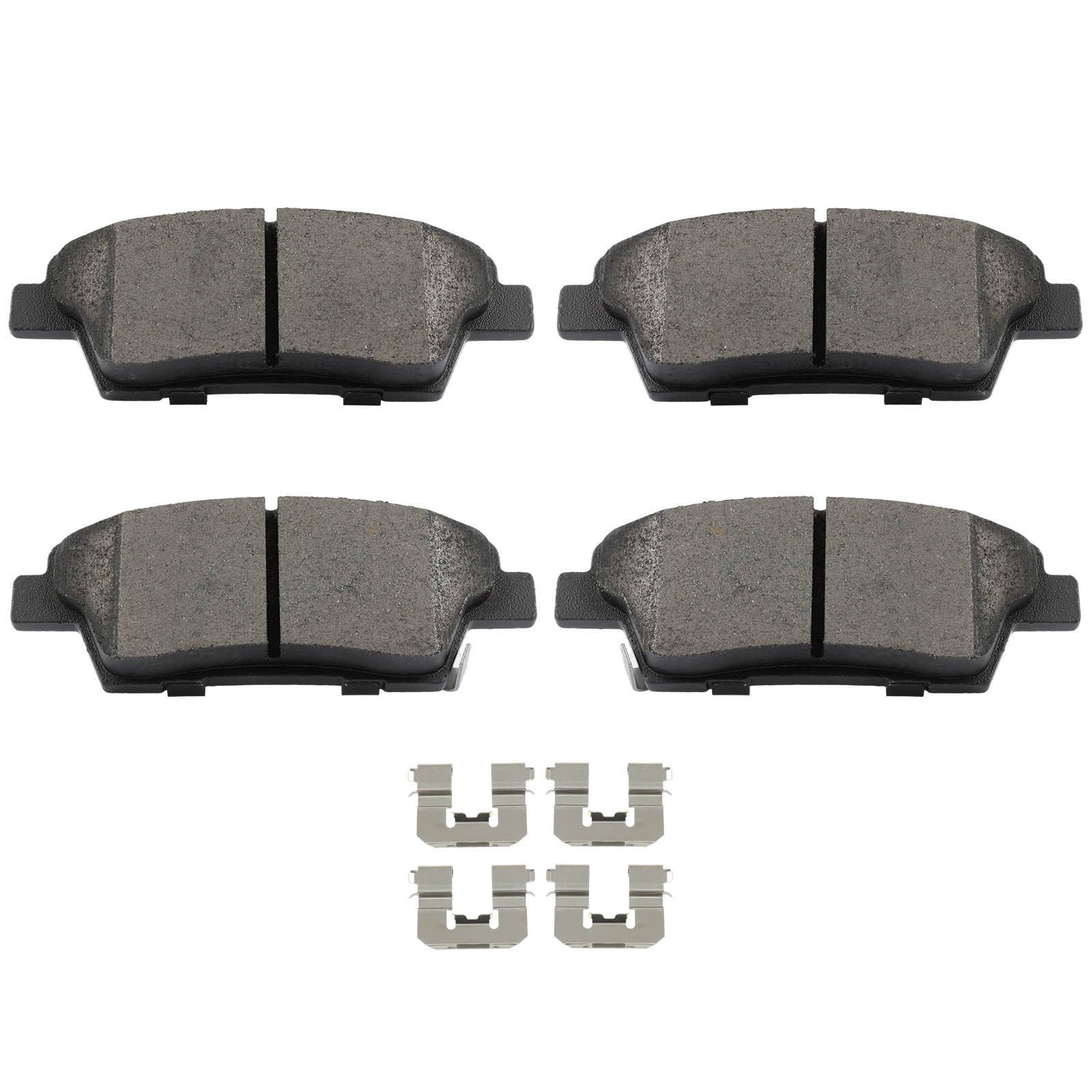 Front Rear Ceramic Brake Pads Fits 2010 2011-2014 Hyundal Genesis 4.6L 5.0L 6B93BC-57