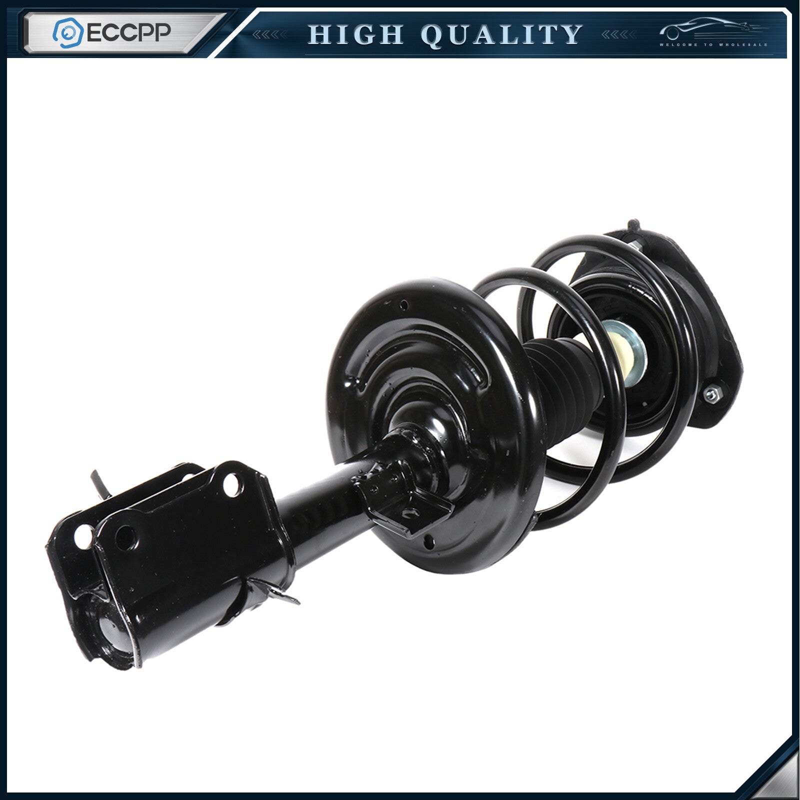 For 2009-14 Nissan Maxima Front 2x Loaded Complete Struts & Coil Spring Assembly 6B93BC-57
