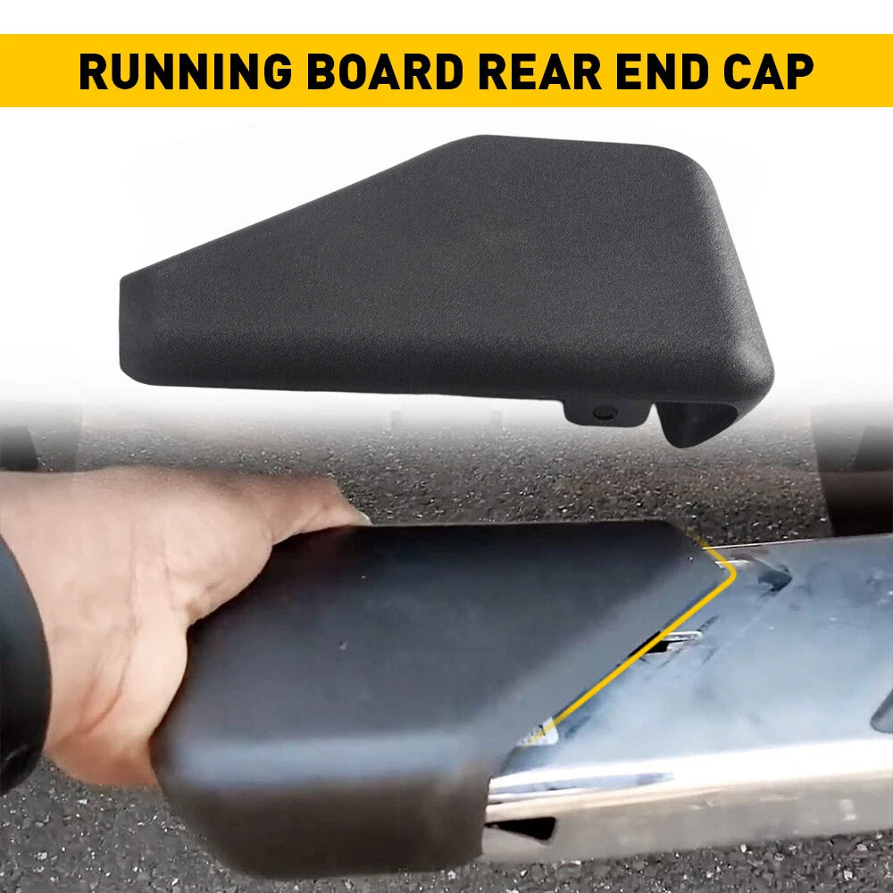 For 2015-2022 Ford F150 running board REAR cap end RIGHT Passenger step USEOA 6B93BC-57