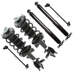 Front Struts Rear Shocks Sway Bars Kit For Honda Odyssey 2011 2012 w/Coil Spring 6B93BC-57