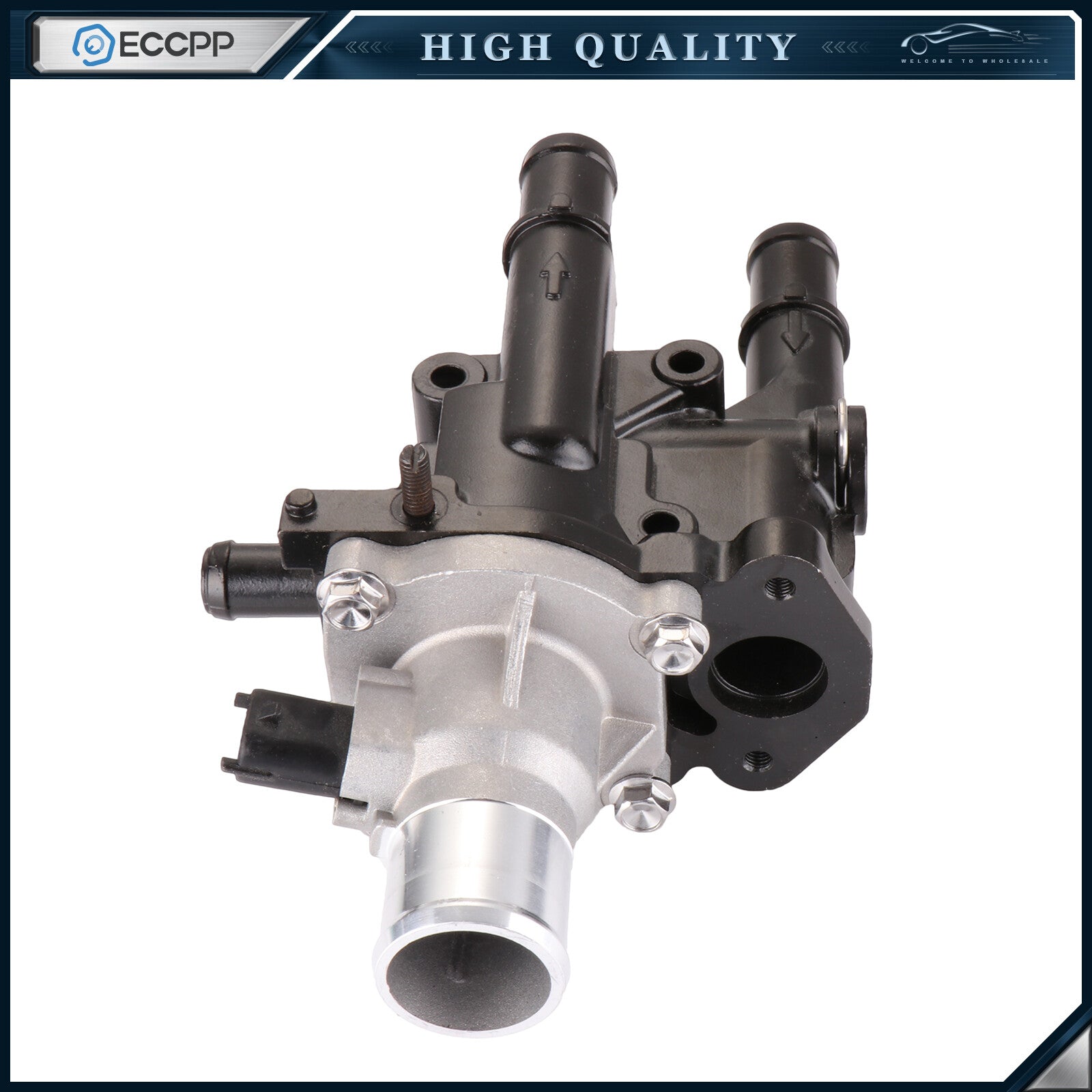 Engine Coolant Thermostat For Chevrolet Cruze 1.8L 2011 2012 2013 2014 2015 6B93BC-57