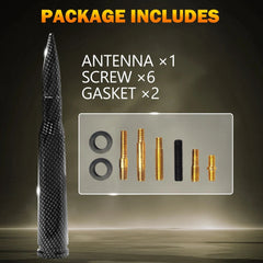 BULLET ANTENNA Carbon fiber CAL 50 for CHEVROLET SILVERADO GMC SIERRA 1500/2500 6B93BC-57
