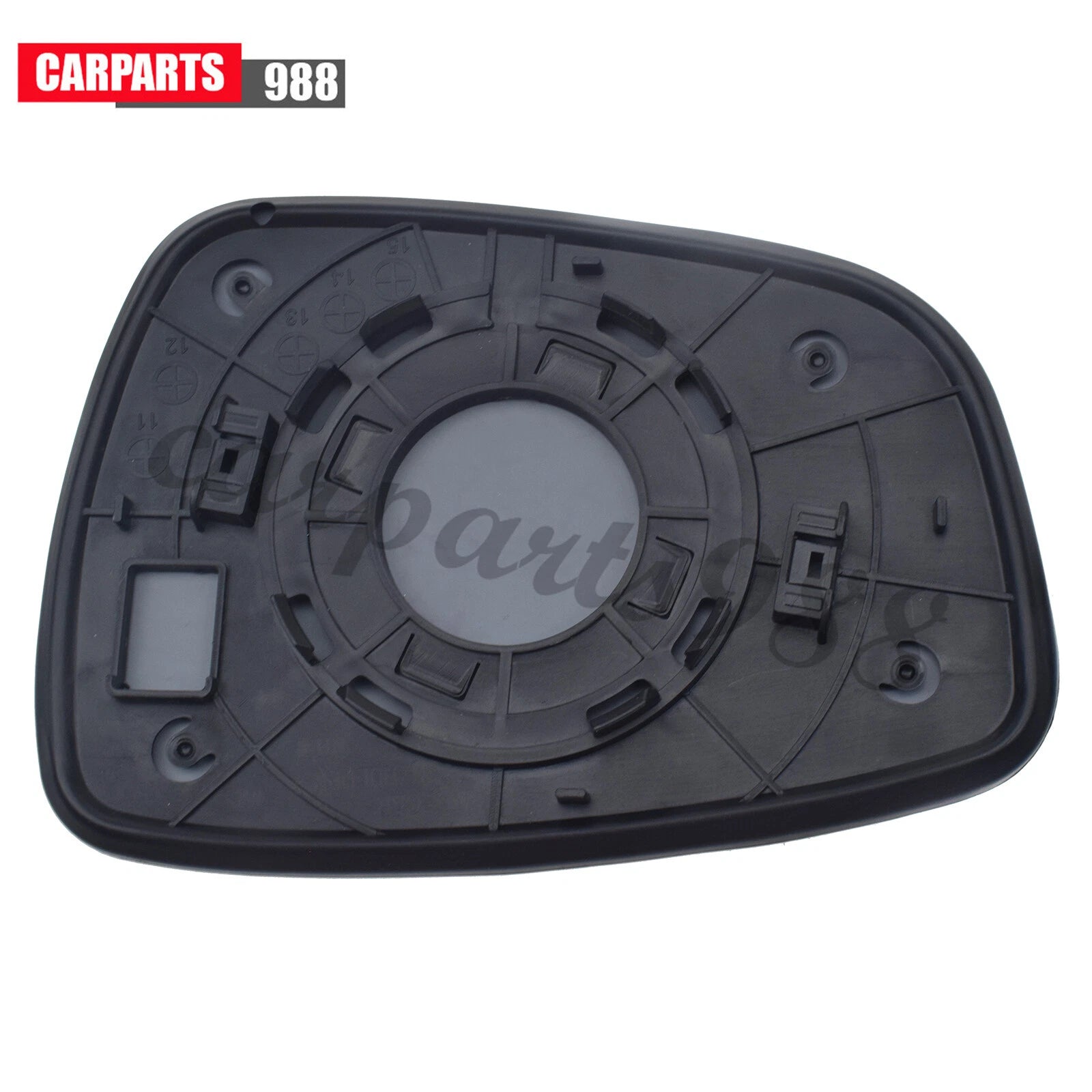 Right RH View Door Mirror Glass No Heated for Hyundai Elantra Accent 87621A6010 6B93BC-57