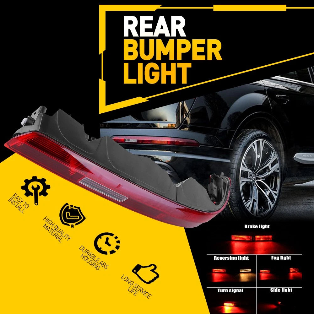 Right Passenger Rear Bumper Stop Lamp Light Reflector For Audi Q7 2016 17-20 EOA 6B93BC-57