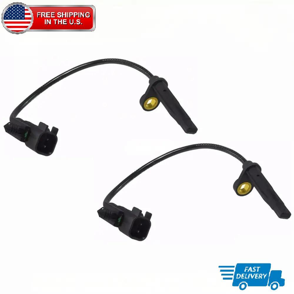 2 ABS Wheel Speed Sensor Front 15921849 For Cadillac SRX 2010-16 SAAB 9-4X 2011