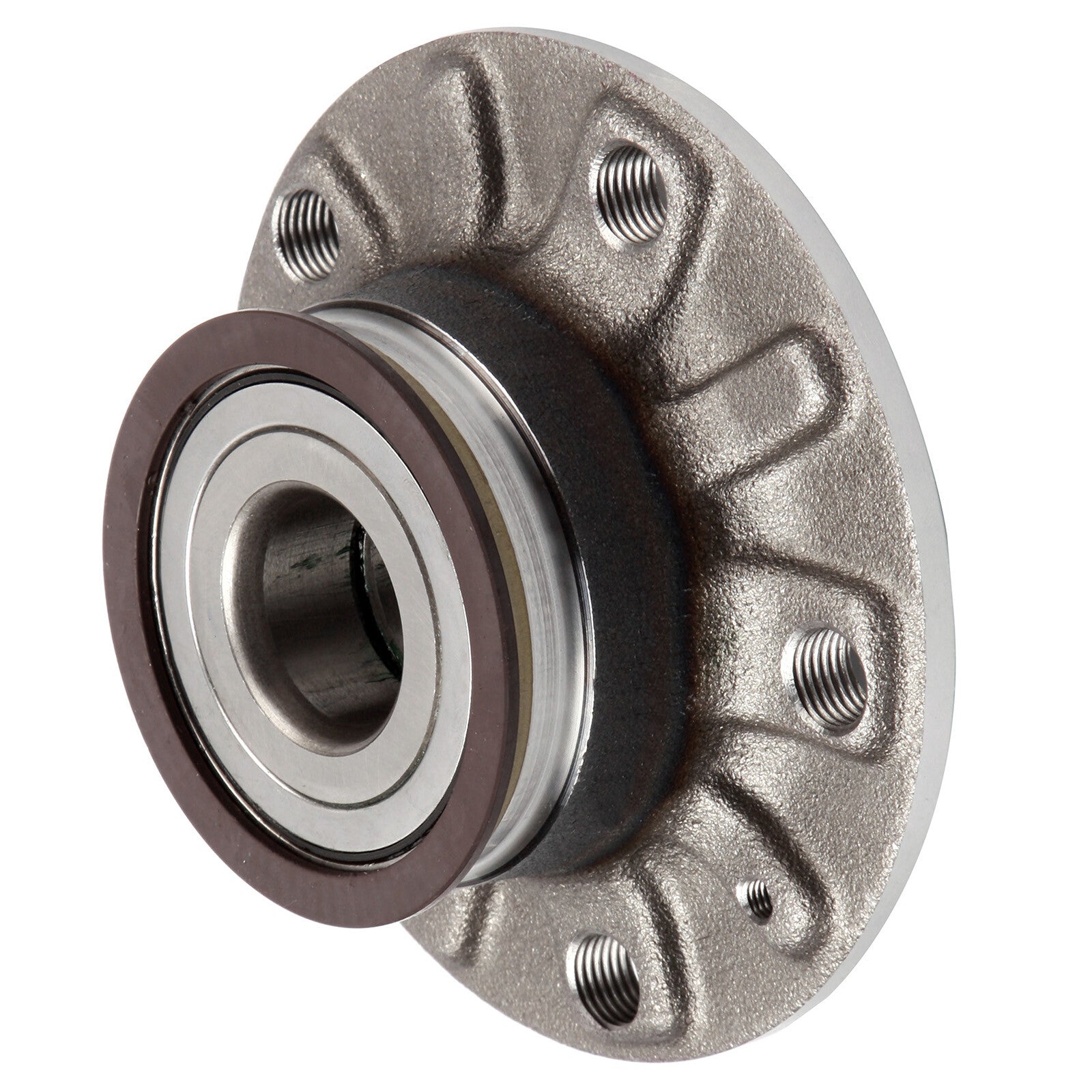 4X Wheel Hub Bearings FWD For 2010-2014 Volkswagen GTI Golf w/ 4-Bolt Flange 6B93BC-57