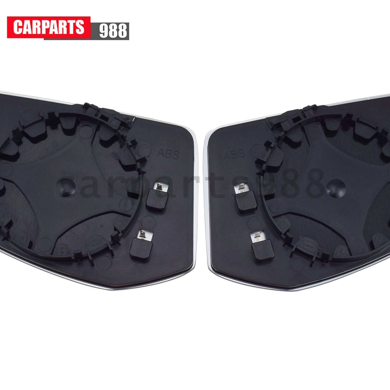 2Pcs Left Right Rearview Mirror Glass Heated For Mercedes W245 W169 2004-2009 6B93BC-57