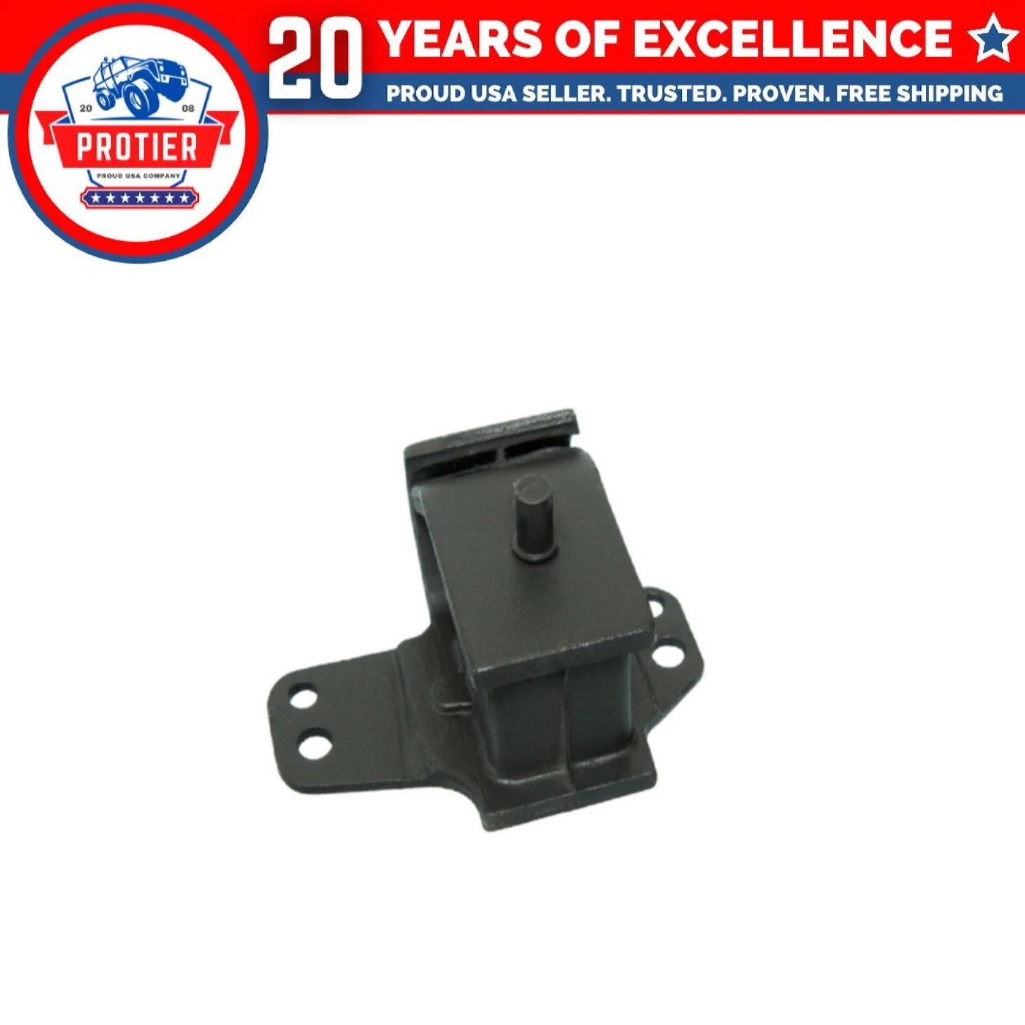 Front L & R Motor Mount 2PCS Set Compatible for 1998-2004 Nissan Frontier/ 6B93BC-57