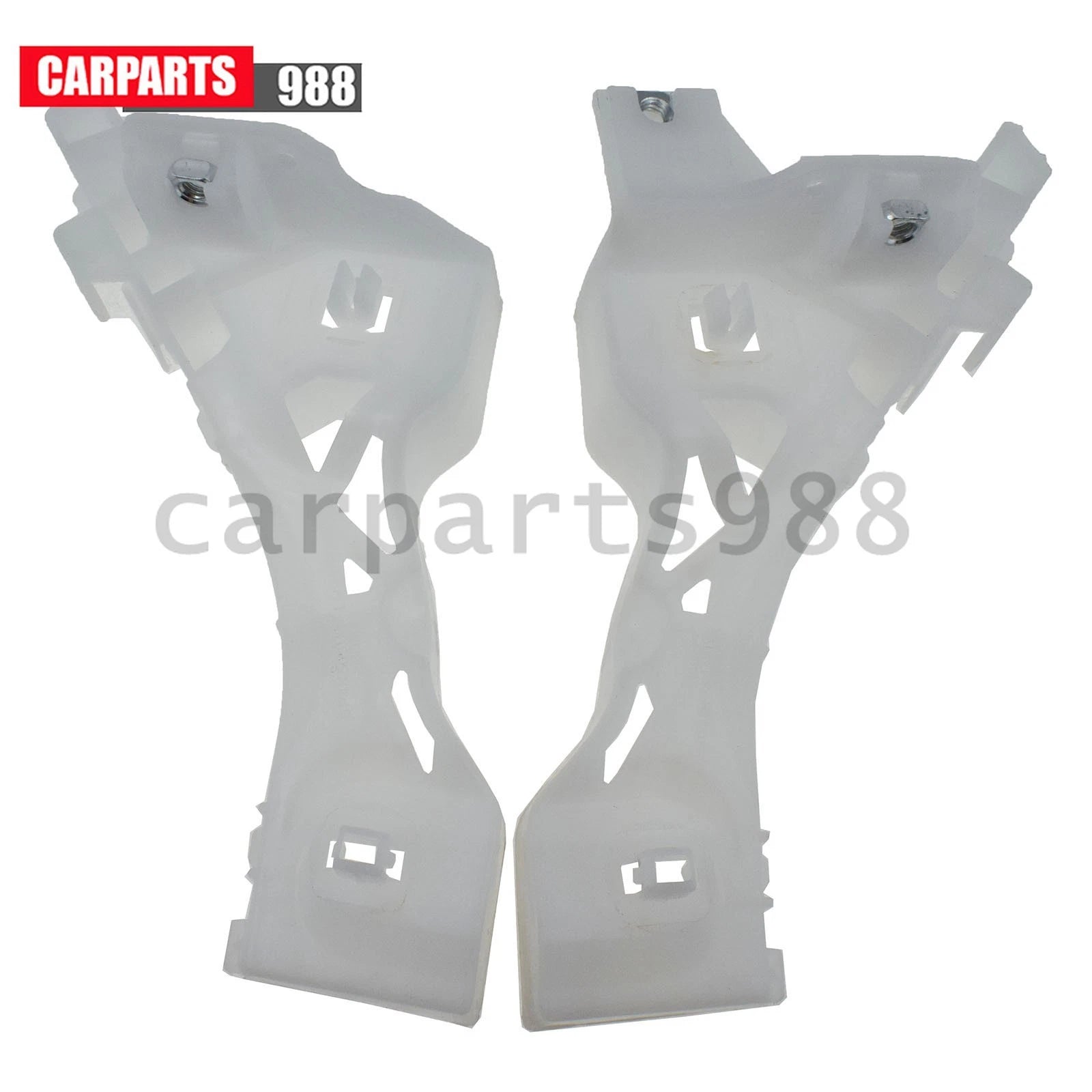 White Front Bumper Bracket Left /Right For 2003-08 Mazda 3 Hatchback BP4K-50-0U1 6B93BC-57