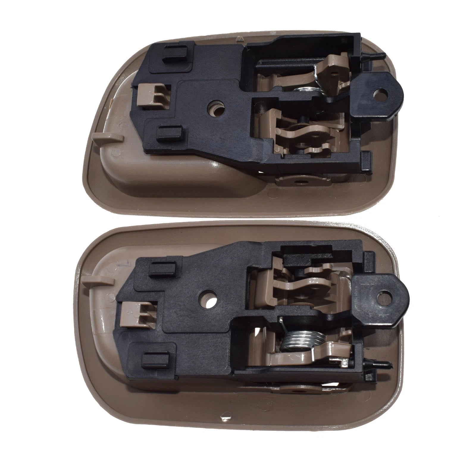 2Pcs Beige Interior Door Handle Front Left Right For 1998-2003 Toyota Sienna 6B93BC-57