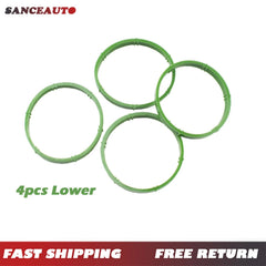 4PCS Engine Intake Manifold Gasket Lower For VW Beetle 2.0L 2003-2005 06A133398F 6B93BC-57