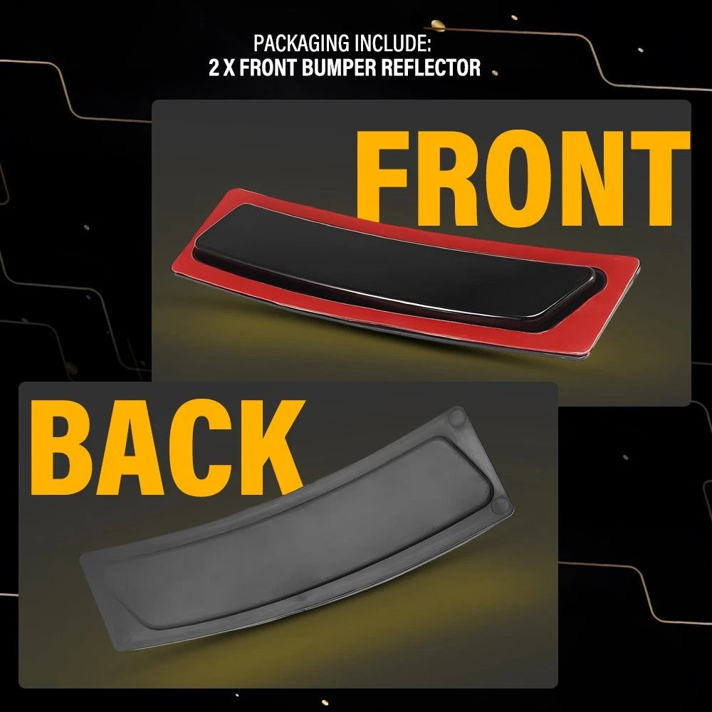 2x Smoke Front Bumper Side Marker Reflector For BMW F30 F32 M Sport F32 F33 F36 6B93BC-57