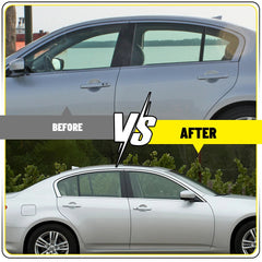 6PCS Gloss Black Door Pillar Posts Cover Trim For Infiniti G35 G37 Sedan 02-13 A 6B93BC-57