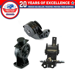 Fits 2001-2005 Hyundai XG300 XG350 3.0L 3.5L Engine Motor Mount Set 3pcs : 6B93BC-57