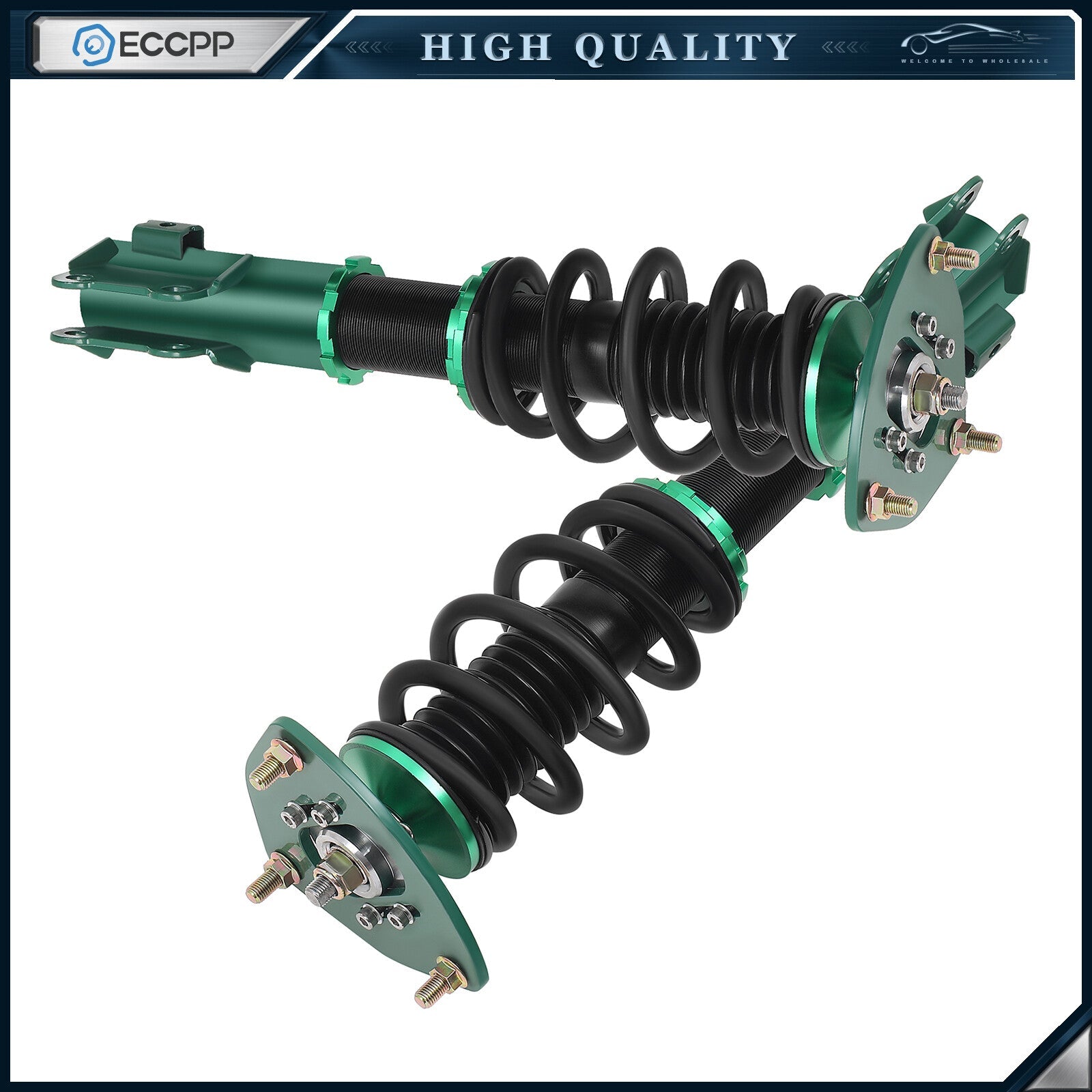 ECCPP Coilovers For 11-15 Hyundai Genesis Coupe Suspension Set Adj.Height Shocks ECCPP