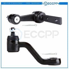 2PCS Front Steering Pitman Idler Arm Kit For 1994-1999 Dodge Ram 1500 2500 2WD 6B93BC-57