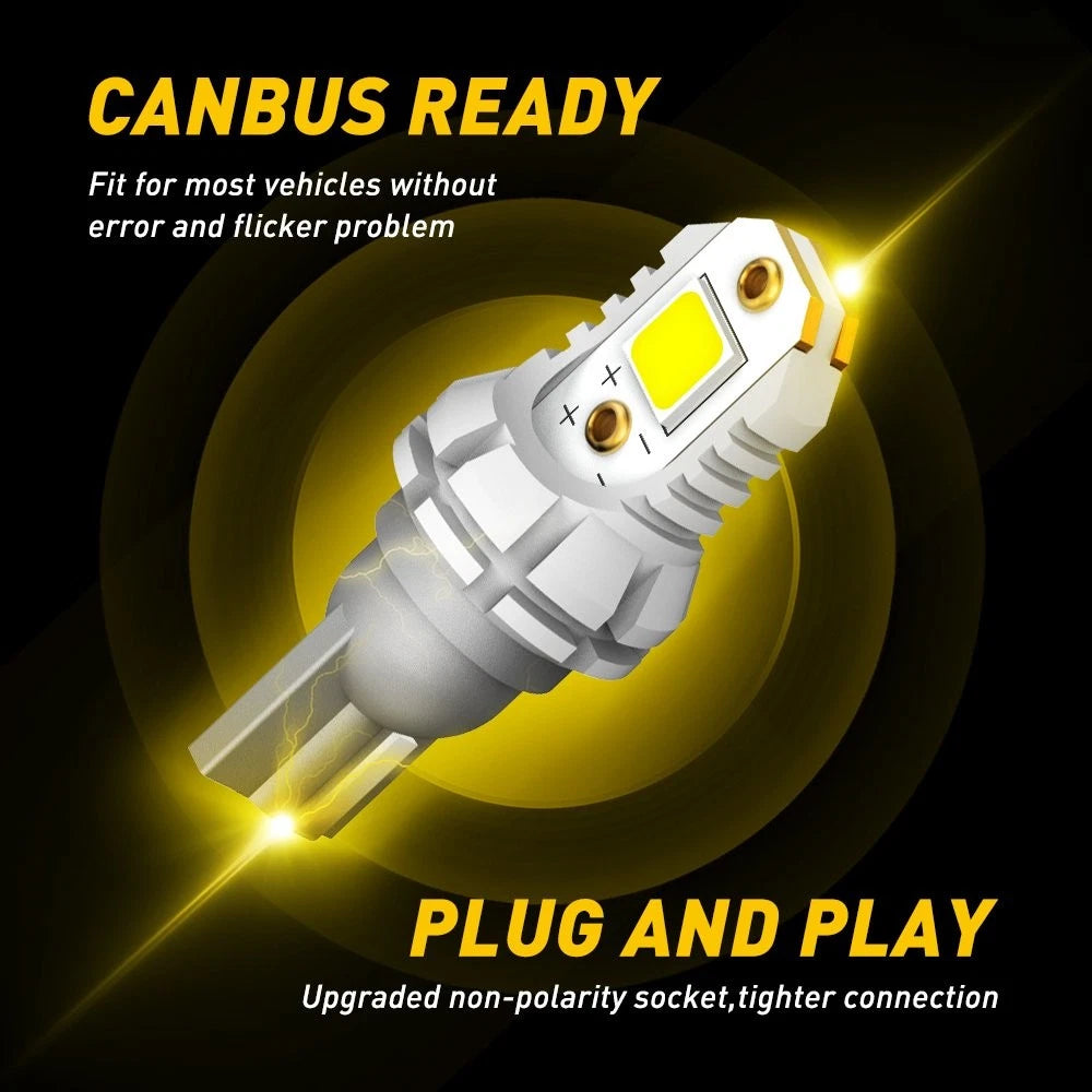AUXITO LED Reverse Back Up Light Bulb 921 912 W16W 906 916 Super White 6500K EOA AUXITO