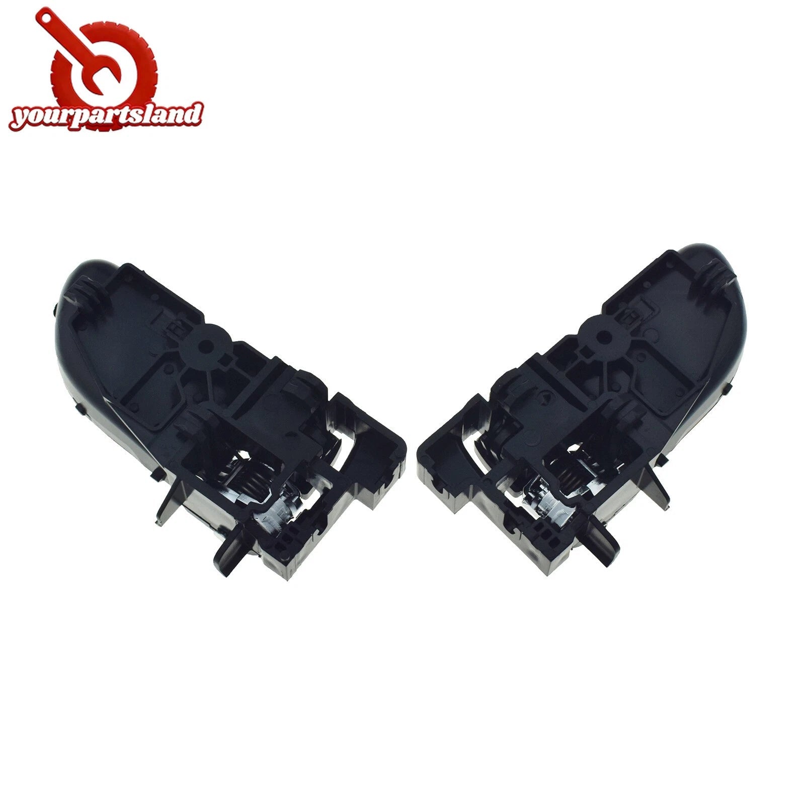Left Right Inside Door Handle Shiny Chrome 2PCS For Subaru Forester 2003-2008 6B93BC-57