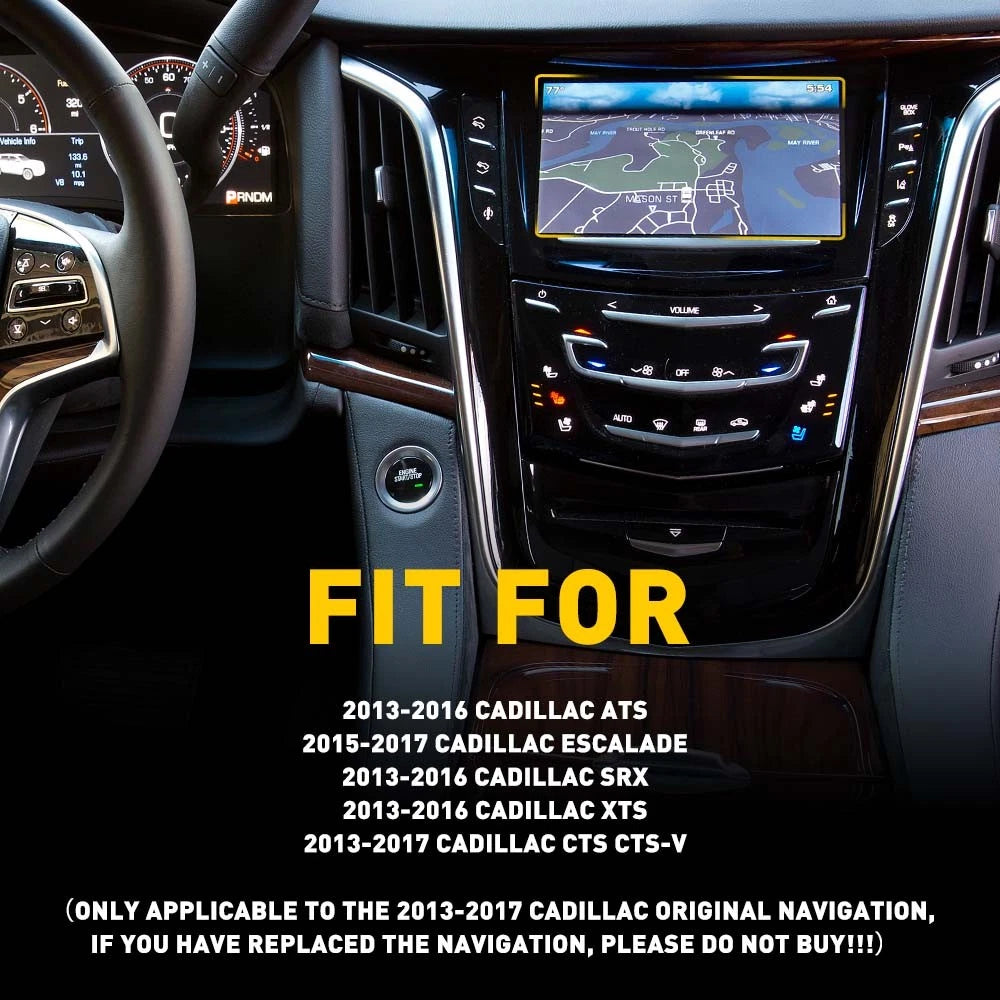 TOUCH SCREEN for CADILLAC CTS V ATS SRX XTS CUE RADIO INFO DISPLAY 2013 - 2017 6B93BC-57