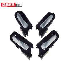 4Pcs Interior Door Handle Front Rear For 03-07 Honda Accord HO1353132 HO1352132 6B93BC-57