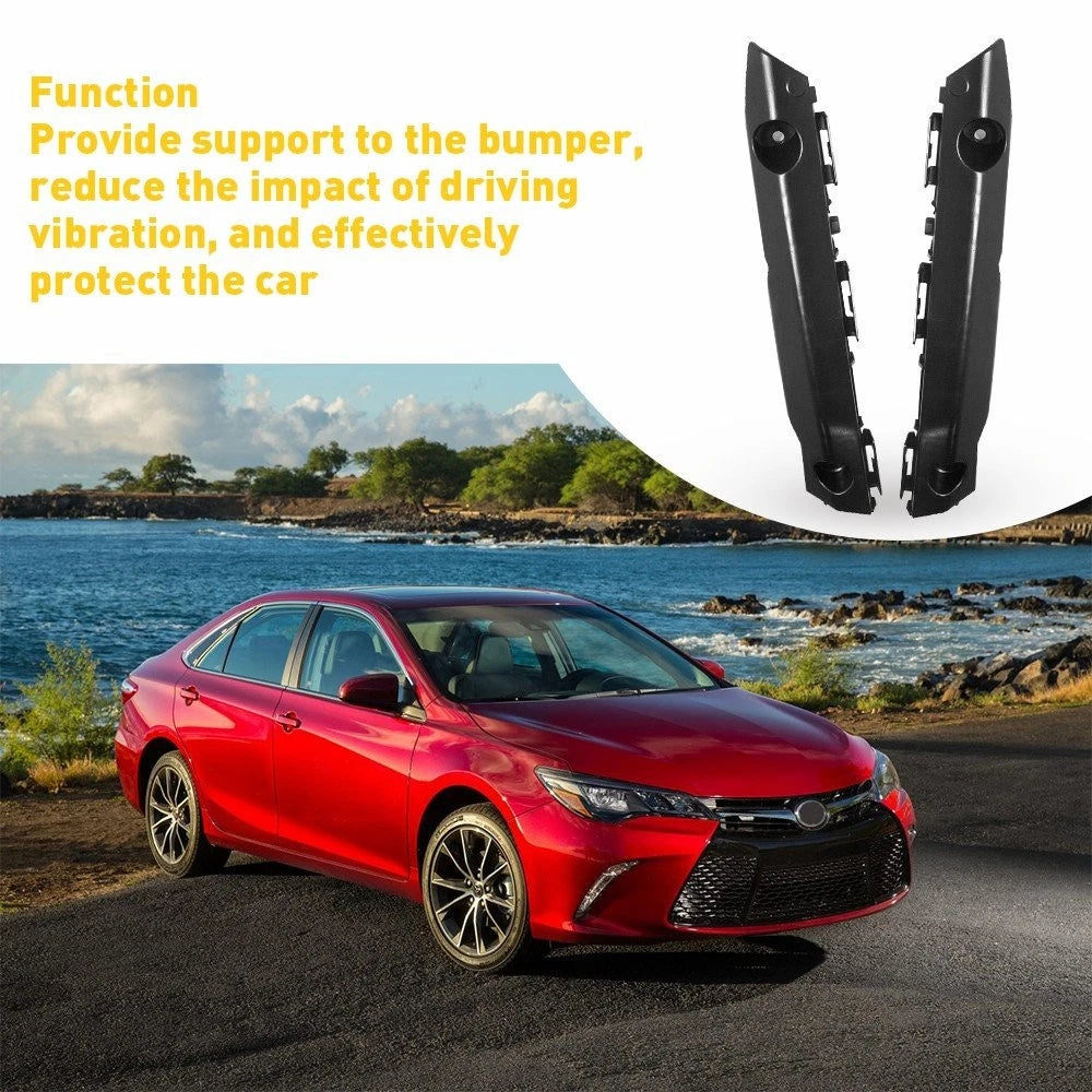 Bumper Bracket Supports For 2015 2016 2017 Toyota Camry Front Left Right Side 6B93BC-57