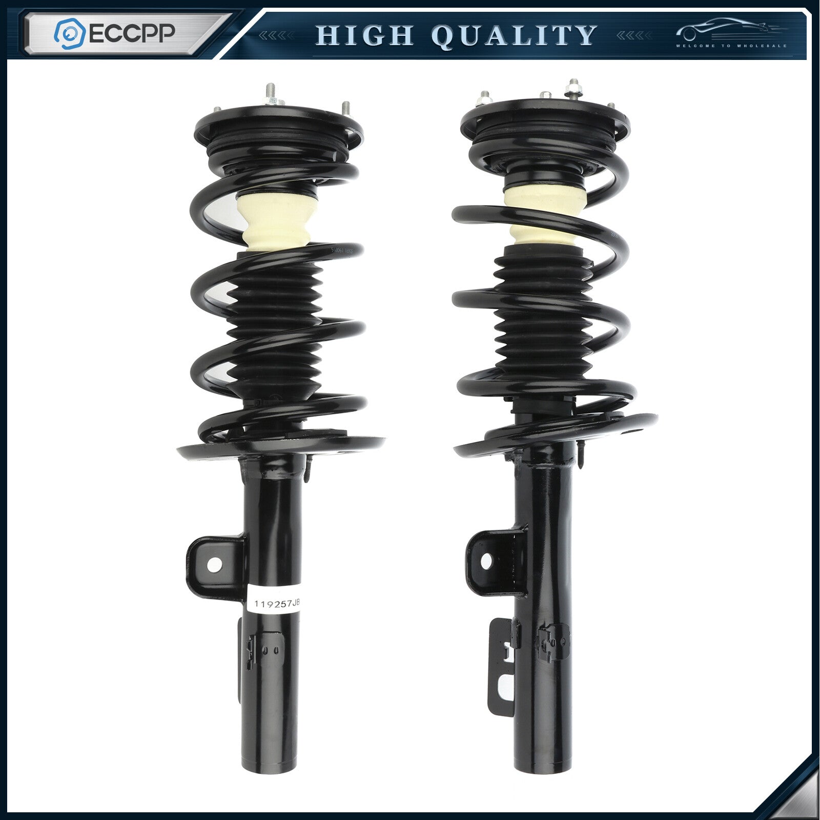 For Ford Flex 2009-11 Front Quick Loaded Complete Gas Shocks Spring Assembly ×2 6B93BC-57