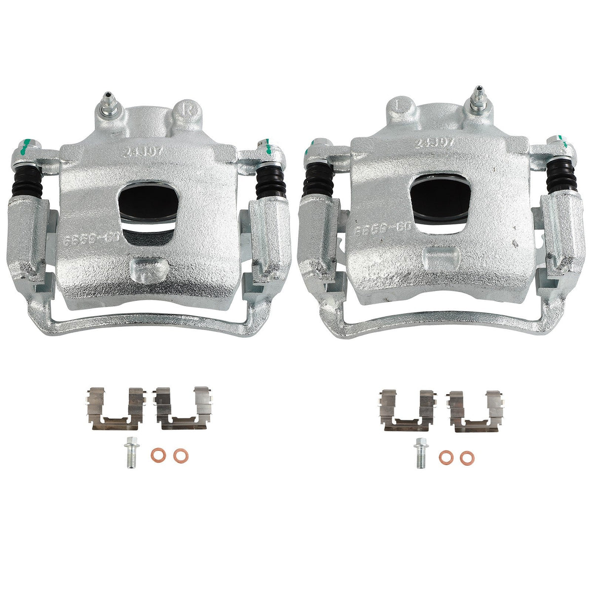 Front Brake Calipers 2Pcs For 1996-1999 Infiniti I30 1993-2001 Nissan Altima 6B93BC-57