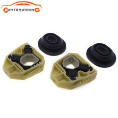 Upper&Lower Radiator Bracket Mount Set For VW Eos Golf Jetta MK5 MK6 PassatB6 B7 6B93BC-57