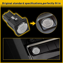 Car Start Engine Stop Push Switch Button For VW Jetta 2011-2017 EOA 6B93BC-57