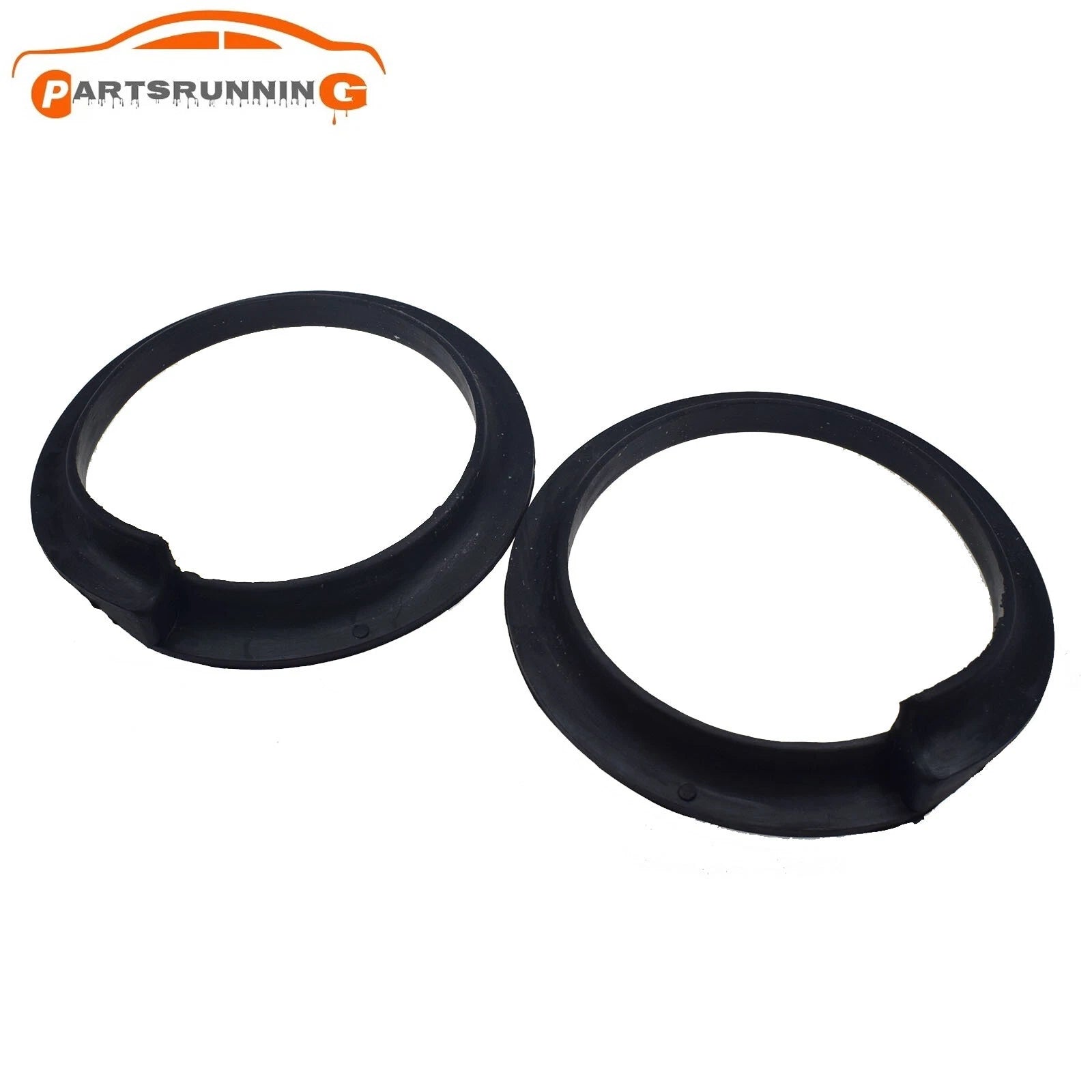 2PCS Coil Spring Pad Front Upper For BMW E39 E46 E60 325Xi 31331091867 6B93BC-57