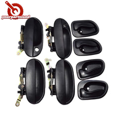 Outside Inside Door Handle LH RH 8PCS For Hyundai Accent 1995 1996 1997 19981999 6B93BC-57
