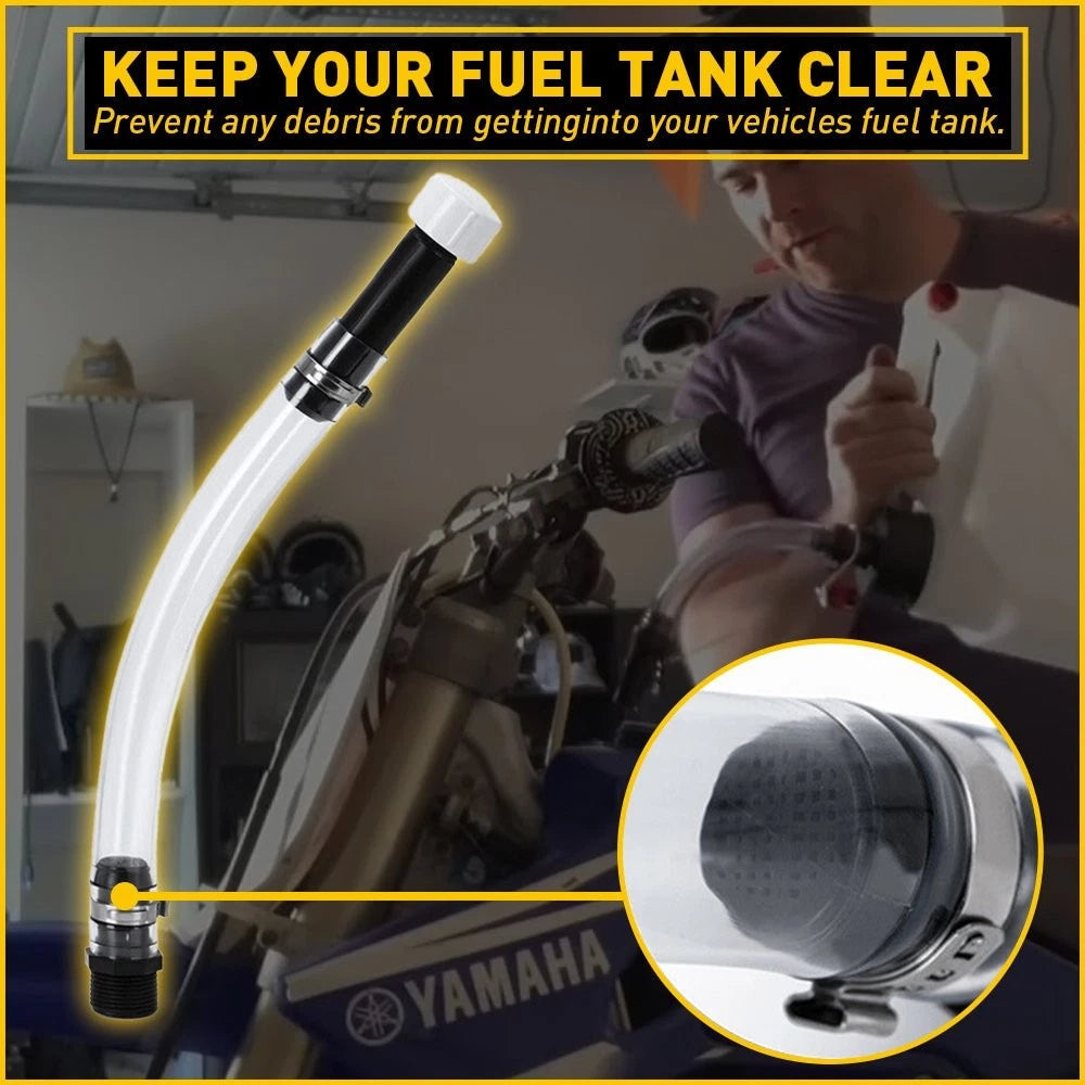 14" 5 Gallon Fuel Gas Jug Can VP Racing Deluxe Fuel Cap Filler w/ Hose Bender 6B93BC-57