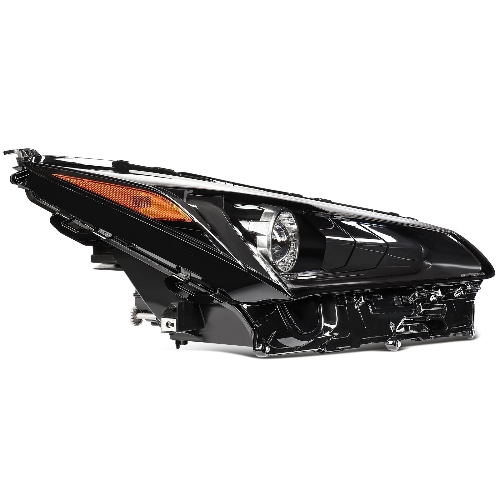 ECCPP LED Headlights For Lexus NX300 NX300h 2.0L 2.5L 2018-2021 Pair Black Amber 6B93BC-57