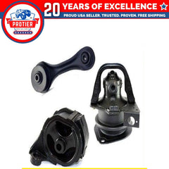 Fits 1990-1993 Honda Accord 2.2L Motor Mount Set w/o Solenoid Valve for AUTO 6B93BC-57