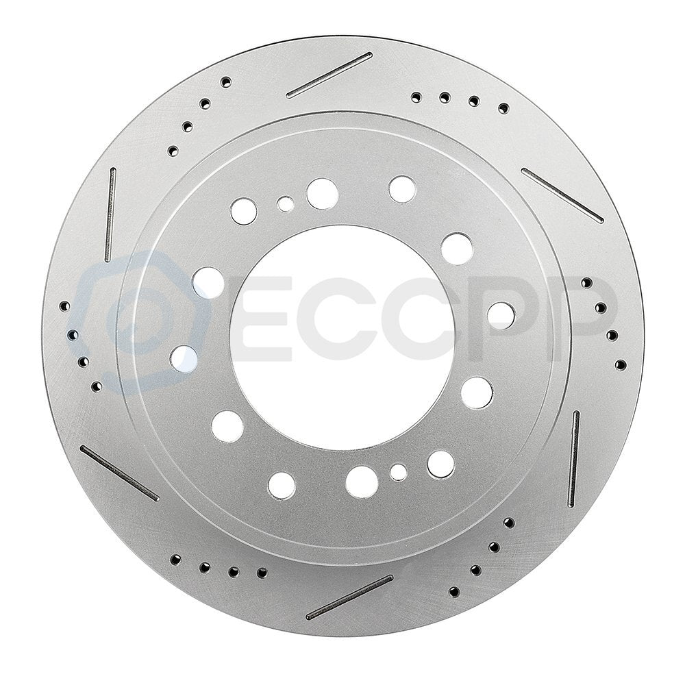 Ceramic Brake Pads And Rotors Front Rear For Toyota FJ Cruiser 10-14 6B93BC-57