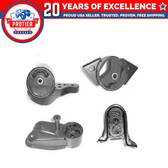 Motor & Trans Mount 4PCS Set Compatible for 1990-1995 Nissan Axxess 2.4L 2WD 6B93BC-57