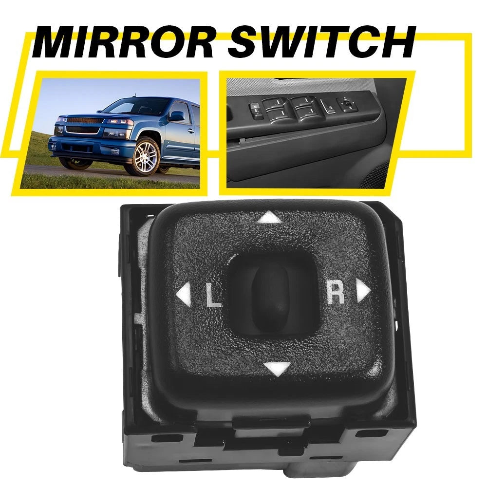 Power Mirror Switch 15205243 for 2004 2005-2006-2012 Chevy Colorado GMC Cayon EA 6B93BC-57