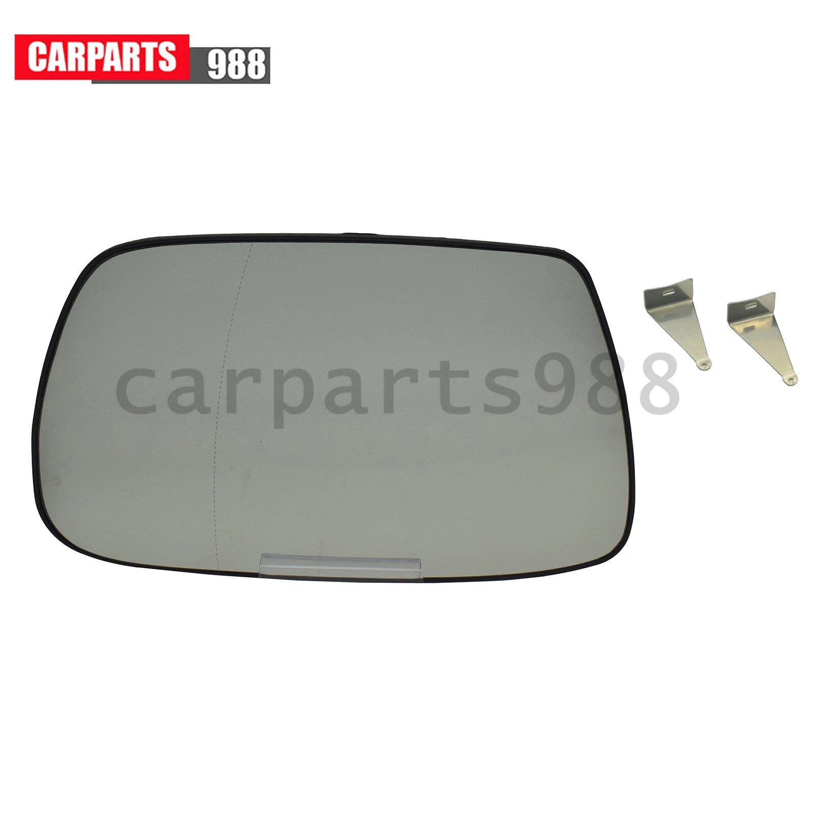 Left Rear View Heated Mirror Glass For 2005-2010 Jeep Grand Cherokee 5142875AA 6B93BC-57