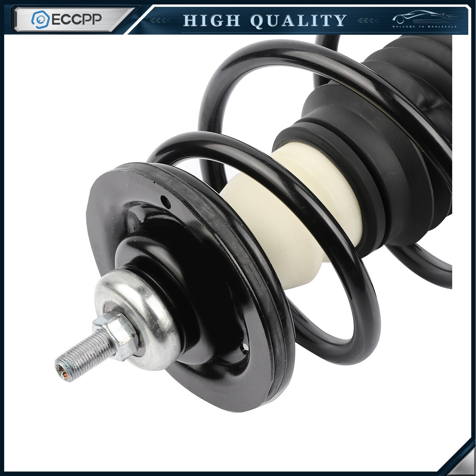 For Toyota Yaris 2006-2011 Complete Struts Shock Coil Spring Assembly Front ×2 6B93BC-57