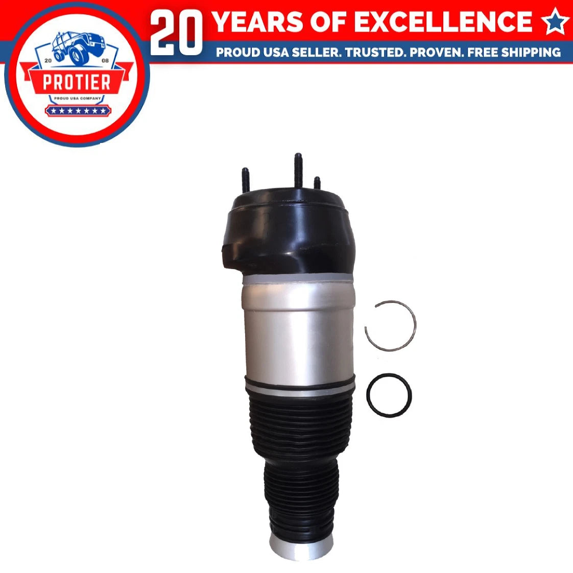 Font Air spring 2PCS Set Fit Mercedes-Benz GL350/GL450/GL550/GL63 AMG/ML63 AMG 6B93BC-57