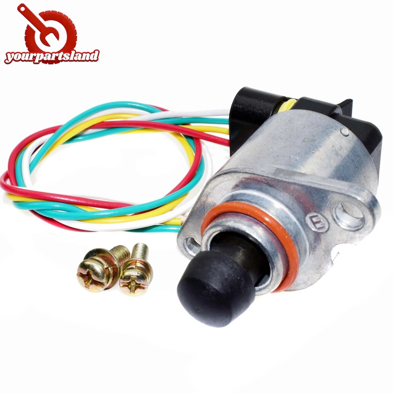 Idle Air Control Valve W/ 4 Wires Connector For Chevrolet Silverado 17113209 6B93BC-57