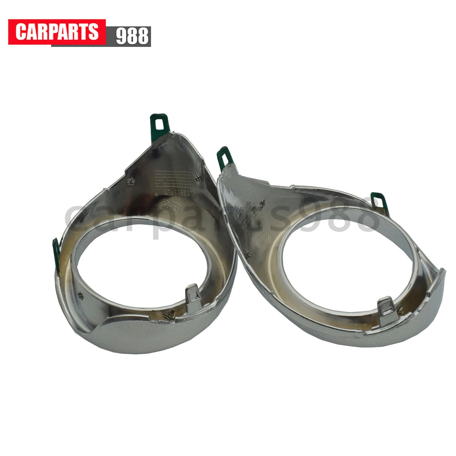 Chrome Front Bumper Fog Light Trim Left Right For 2013-2015 Lexus ES300h ES350 6B93BC-57