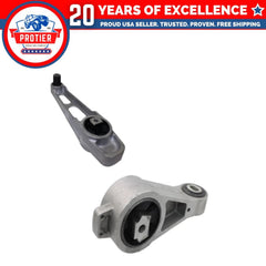 Fits 2001-2009 Chrysler PT Cruiser 2.4L Front Right Lower & Upper Motor Mount 6B93BC-57