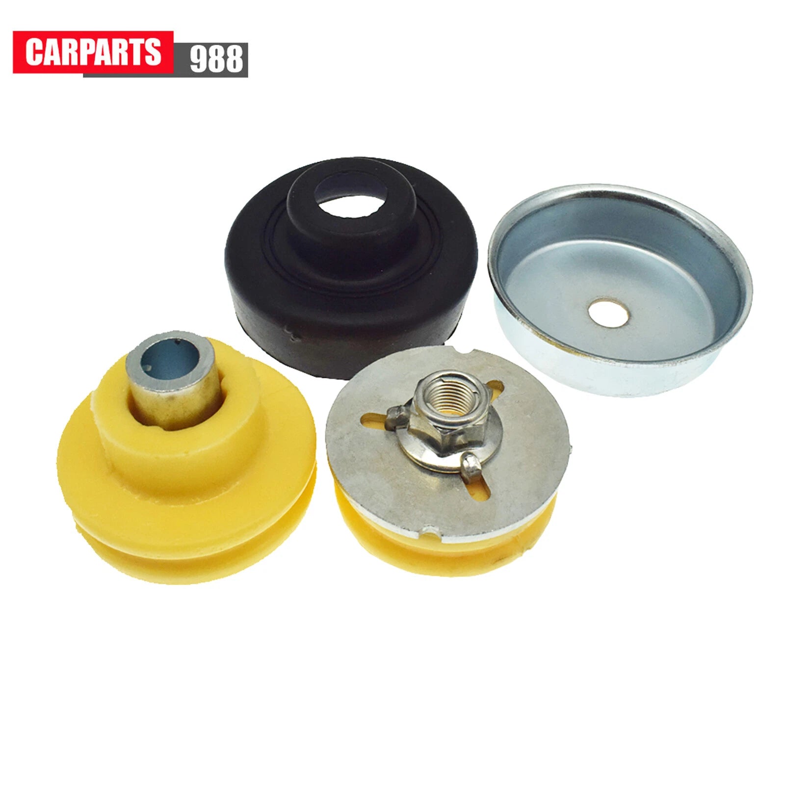 4Pcs Rear Lower + Upper Shock Mounts Set for BMW E90 E92 E82 E87 128i 328i 335i 6B93BC-57